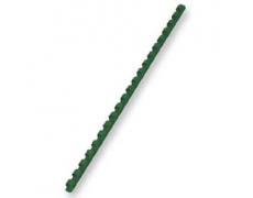 Plastový hřbet vázací pr.6mm 100ks zelená pro plastovou vazbu , kroužková vazba