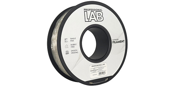 Professional Lab Filament TPU transparentní 1.75mm 1kg