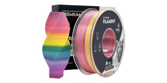 Smart Print Filament SILK PLA COLOR rainbow 1.75mm 1kg