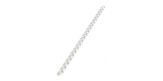 Plastový hřbet vázací pr.51mm 50ks bílá pro plastovou vazbu , kroužková vazba