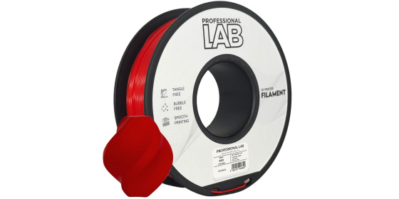 Professional Lab Filament PLA+ červená 1.75mm 1kg