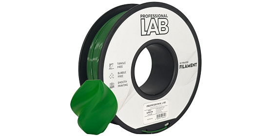 Professional Lab Filament PETG zelená 1.75mm 1kg