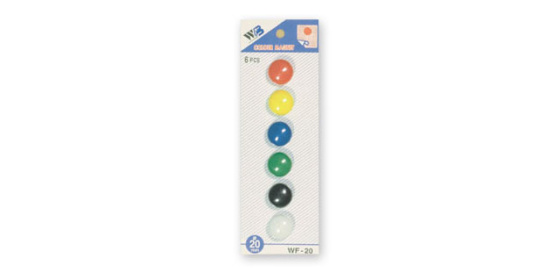SADA MAGNETŮ PRŮM. 20 MIX, 6KS , magnety
