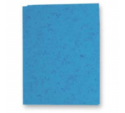 Mapa odkládací bez klop prešpanová modrá 1ks prešpanové desky