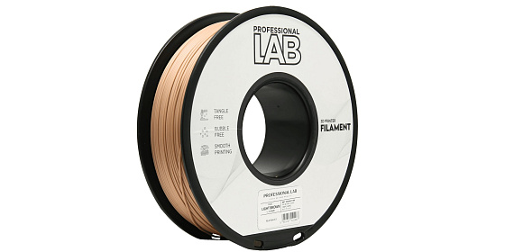 Professional Lab Filament PLA světle hnědá 1.75mm 1kg