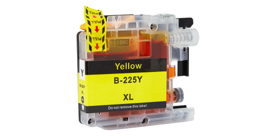 BROTHER LC-225Y Yellow kompatibilní 