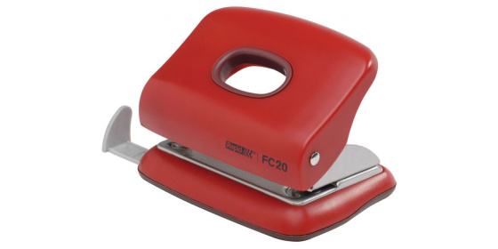 Děrovač FC20 červený, děrovač