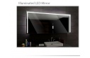 Koupelnové zrcadlo s LED podsvícením 120x70cm SYDNEY