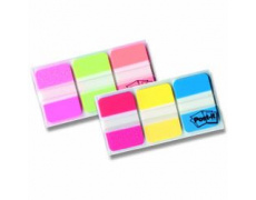 Záložky 686  v sadě neon 3x22ks