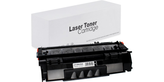 HP Q7553A černá 3000s, kompatibilní toner  