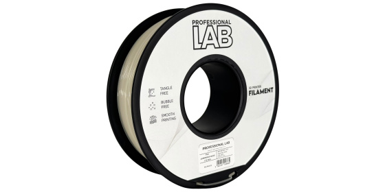Profesional LAB Filament PLA modrá svítící 1.75mm 1kg