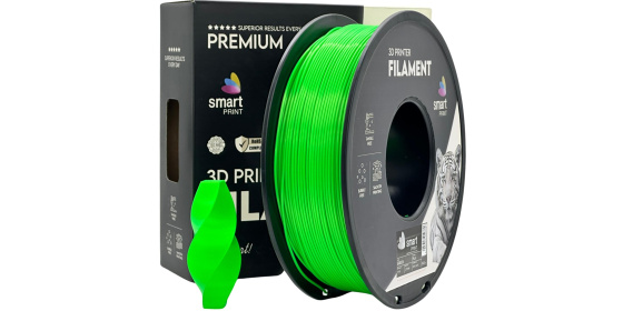 Smart Print Filament PLA zelená 1.75mm 1kg