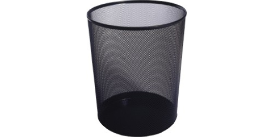 Koš odpadkový drátěný černý
