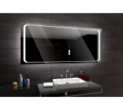 Koupelnové zrcadlo s LED podsvícením 92x72 cm BARCELONA