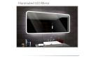 Koupelnové zrcadlo s LED podsvícením 80x60 cm OSAKA