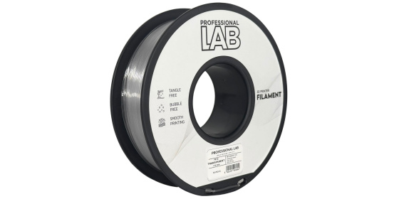 Professional Lab Filament PETG transparentní 1.75mm 1kg