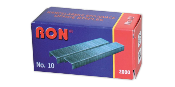 Drátky do sešívaček RON NO.10 2000ks