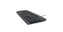 Klávesnice Logo Standard  HU, klasická, drátová (USB), černá