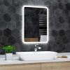 Koupelnové zrcadlo s LED podsvícením 55x85 cm OSAKA