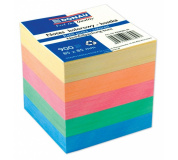 Kostka papírová nelepená barevná, náhradní listy DONAU, 900listů