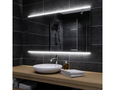 Koupelnové zrcadlo s LED podsvětlením 80x80 cm BRASIL
