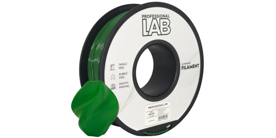 Professional Lab Filament PETG zelená 1.75mm 1kg