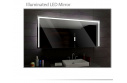 Koupelnové zrcadlo s LED podsvětlením 114,8x145,6cm SYDNEY
