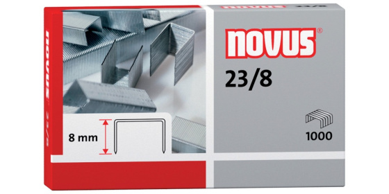 Drátky do sešívaček NOVUS 23/8  1000ks