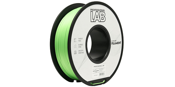 Professional Lab Filament PLA pastelová zelená 1.75mm 1kg