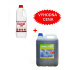 AgaChem Chemie pro mobilní a suché toalety 2v1 5l + CAMPI Red 2L  CENOVĚ VÝHODNÁ SADA