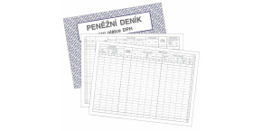 Penežní deník ET330 A4 pro plátce DPH