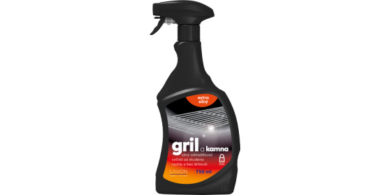 LAVON nčistič a gril ,trouby a kamna 750ml