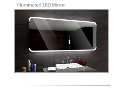 Koupelnové zrcadlo s LED podsvětlením 110x60 cm ASSEN