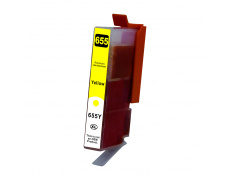 HP 655 ,CZ112 , žlutá 15ml ,kompatibilní inkoustová kazeta 100%NEW , HP CZ112AE, č.655 - Yellow