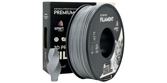 Smart Print Filament ABS+ šedý 1.75mm 1kg