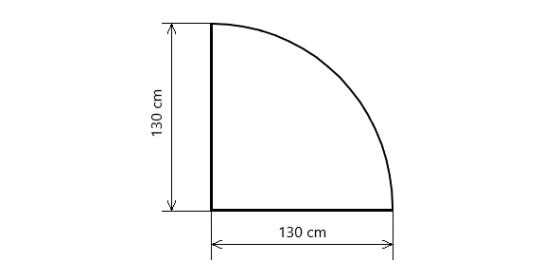 Koupelnové zrcadlozakulacené s LED podsvícením130x130cm BALI ATYP