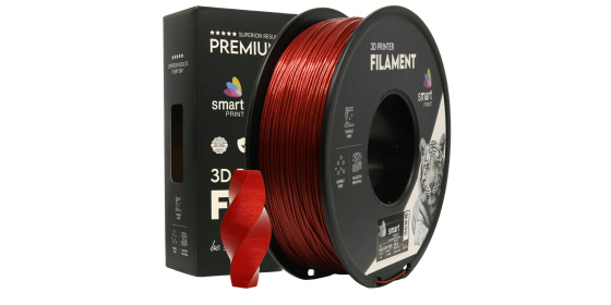 Smart Print Filament PLA Galaxy červená 1.75mm 1kg