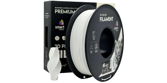 Smart Print Filament PLA matte bílá  1.75mm 1kg
