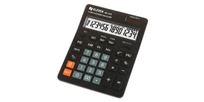 Eleven Kalkulačka SDC554S, černá, stolní, čtrnáctimístná, duální napájení