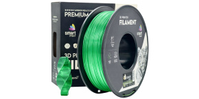 Smart Print Filament PETG transparentní zelená 1.75mm 1kg