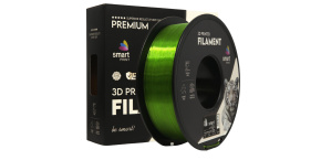 Smart Print Filament PETG transparentní zelená 1.75mm 1kg