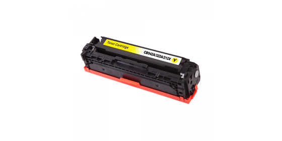 HP CB542A žlutá kompatibilní toner 1800stran , CB 542A , CB 542 A 
