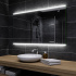 Koupelnové zrcadlo 177,5x115cm s LED podsvětlením BRASIL