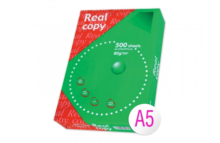 Papír xerografický REAL COPY A5 80g 500archů