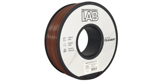 Professional Lab Filament ABS+ hnědý 1.75mm 1kg