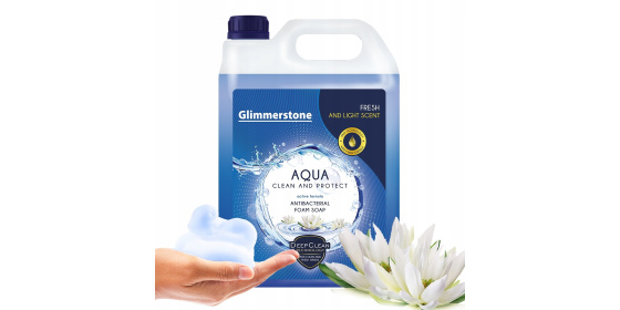 Glimmerstone TEKUTÉ MÝDLO ANTIBAKTERIÁLNÍ AQUA SVĚŽÍ VŮNĚ 5L