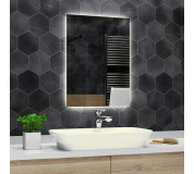 Koupelnové zrcadlo s LED podsvětlením 50x60 cm DUBAI
