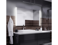Koupelnové zrcadlo s LED podsvícením ARICA