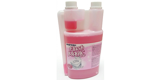 FLUSH Magic TRIP 1L s dávkovačem pro nádrže s čistou vodou pro splachování WC