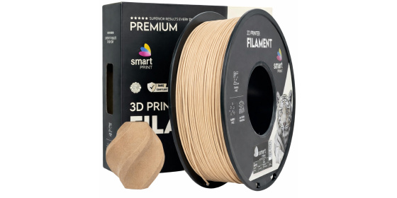 Smart Print Filament PLA javorové dřevo 1.75mm 1kg